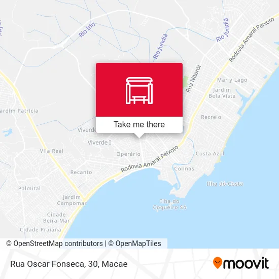 Rua Oscar Fonseca, 30 map
