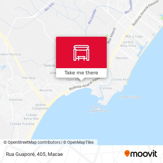 Rua Guaporé, 405 map