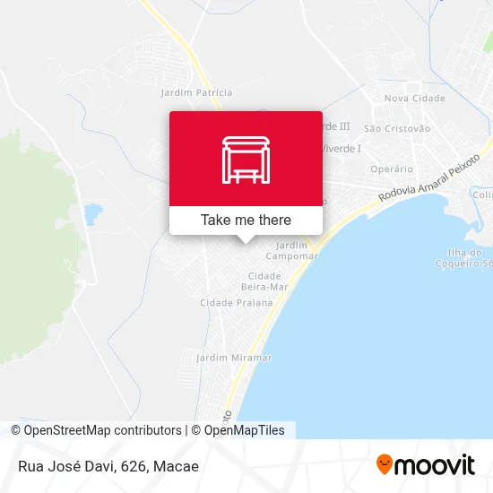 Rua José Davi, 626 map