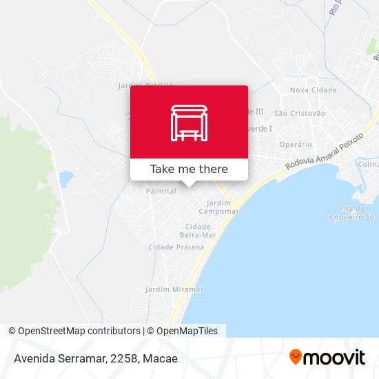 Avenida Serramar, 2258 map