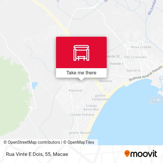 Rua Vinte E Dois, 55 map