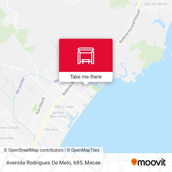 Avenida Rodrigues De Melo, 685 map