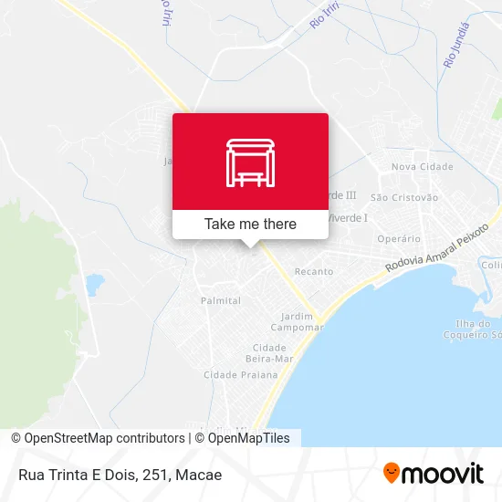 Rua Trinta E Dois, 251 map