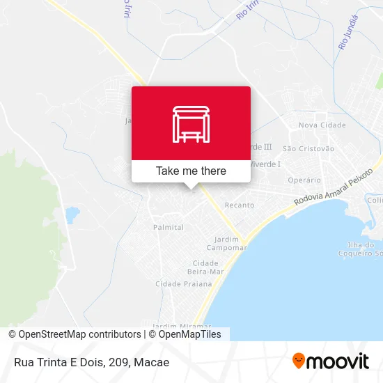 Rua Trinta E Dois, 209 map