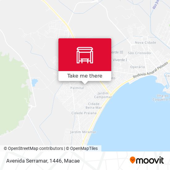 Avenida Serramar, 1446 map