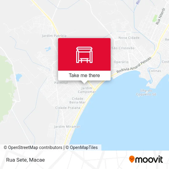 Rua Sete map