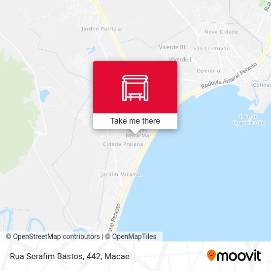 Rua Serafim Bastos, 442 map