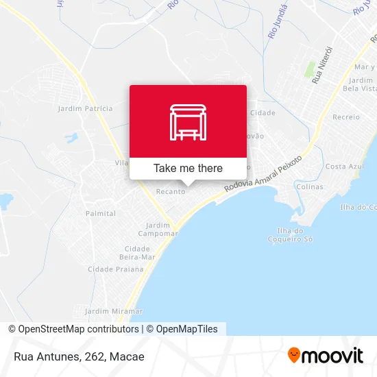 Rua Antunes, 262 map