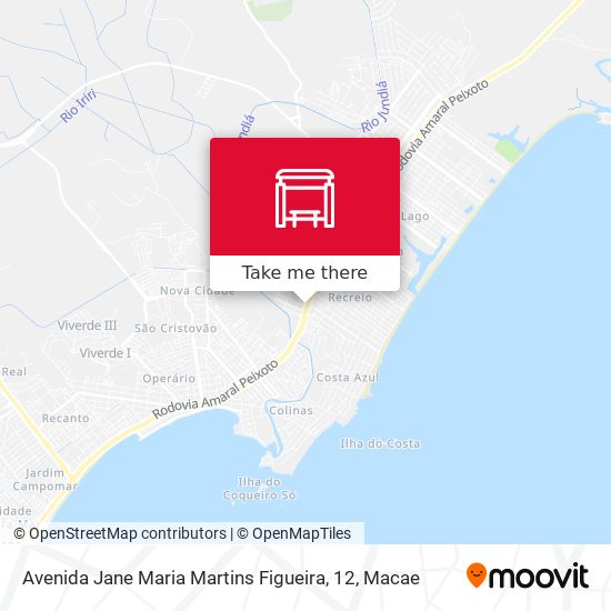 Mapa Avenida Jane Maria Martins Figueira, 12