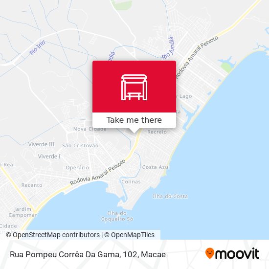 Rua Pompeu Corrêa Da Gama, 102 map
