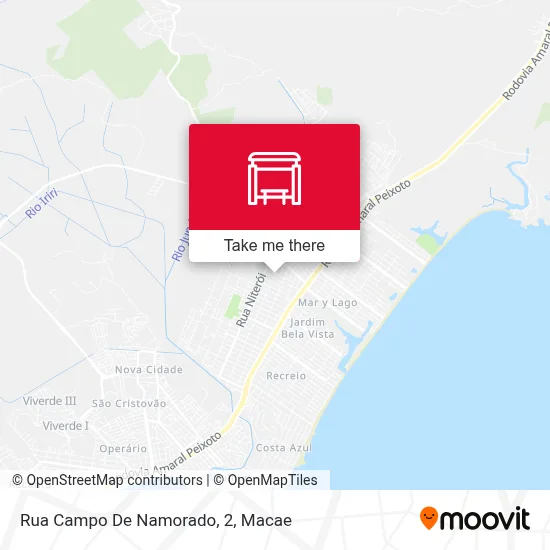 Rua Campo De Namorado, 2 map