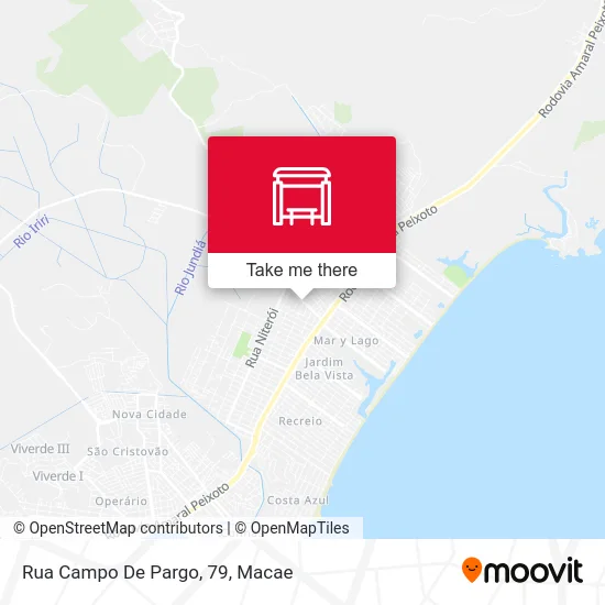 Rua Campo De Pargo, 79 map