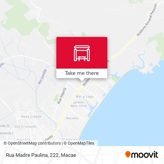 Rua Madre Paulina, 222 map