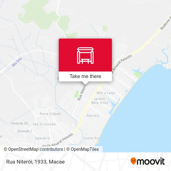 Rua Niterói, 1933 map