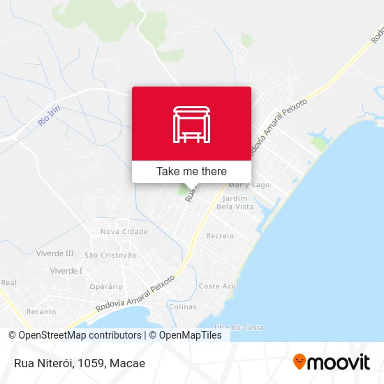Rua Niterói, 1059 map