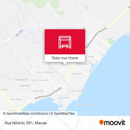 Rua Niterói, 581 map