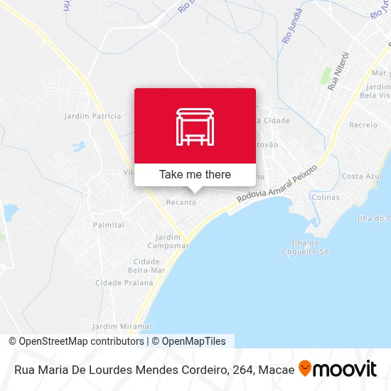 Rua Maria De Lourdes Mendes Cordeiro, 264 map
