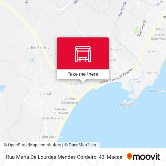 Rua Maria De Lourdes Mendes Cordeiro, 43 map
