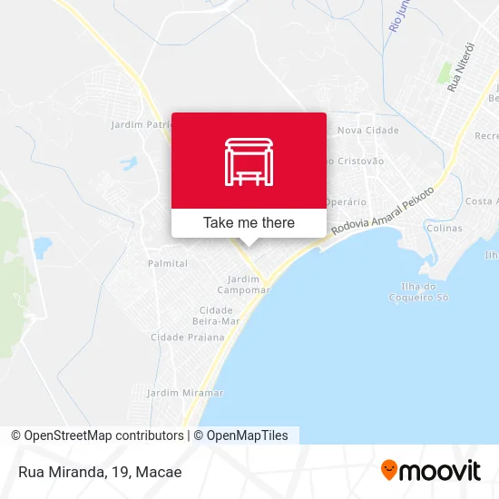 Rua Miranda, 19 map