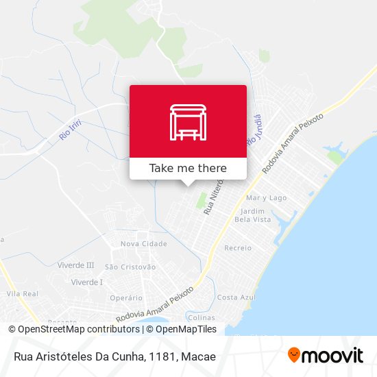 Rua Aristóteles Da Cunha, 1181 map