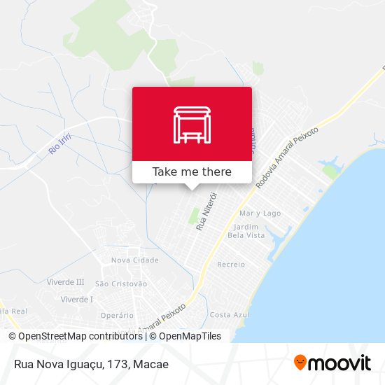 Rua Nova Iguaçu, 173 map