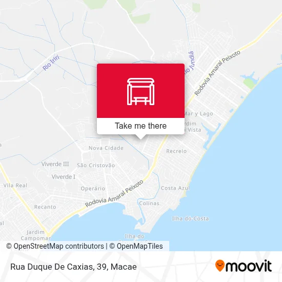 Rua Duque De Caxias, 39 map