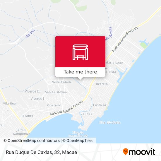 Rua Duque De Caxias, 32 map