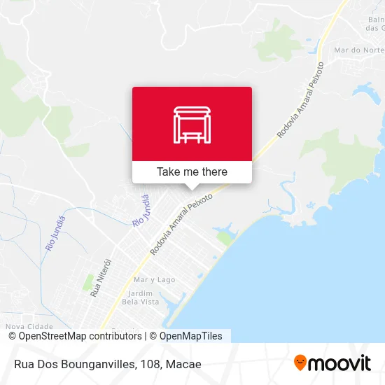 Rua Dos Bounganvilles, 108 map