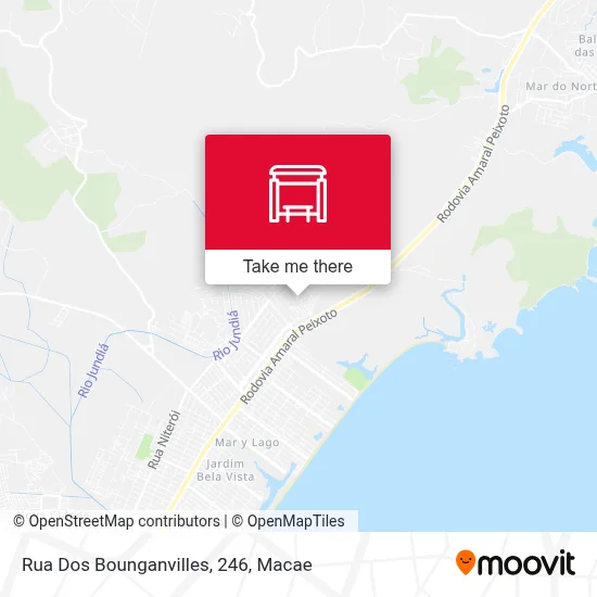Rua Dos Bounganvilles, 246 map