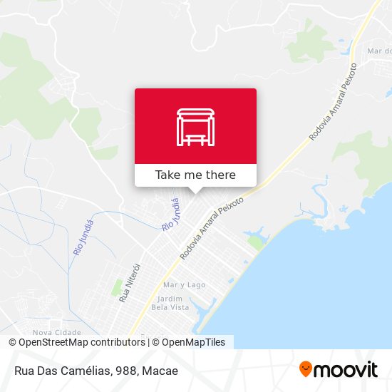 Rua Das Camélias, 988 map