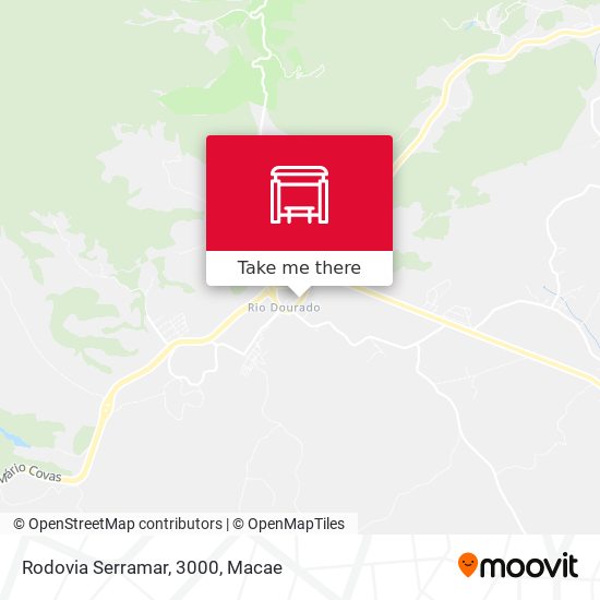 Rodovia Serramar, 3000 map