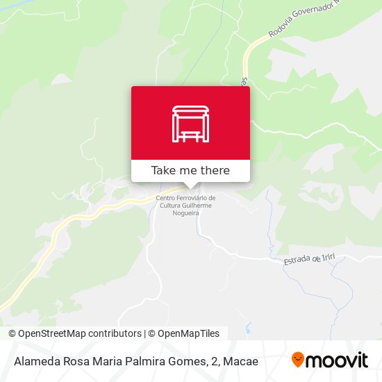 Alameda Rosa Maria Palmira Gomes, 2 map