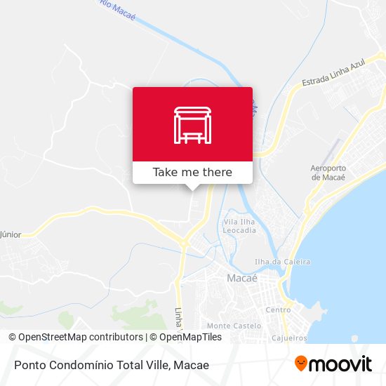 Ponto Condomínio Total Ville map