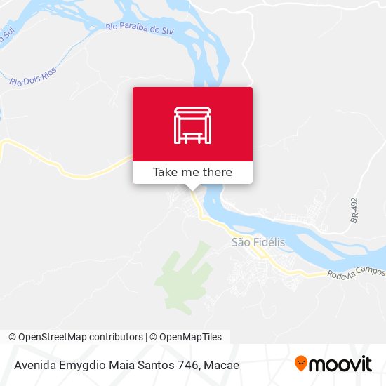 Avenida Emygdio Maia Santos 746 map