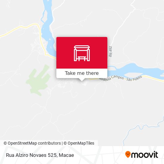 Mapa Rua Alziro Novaes 525