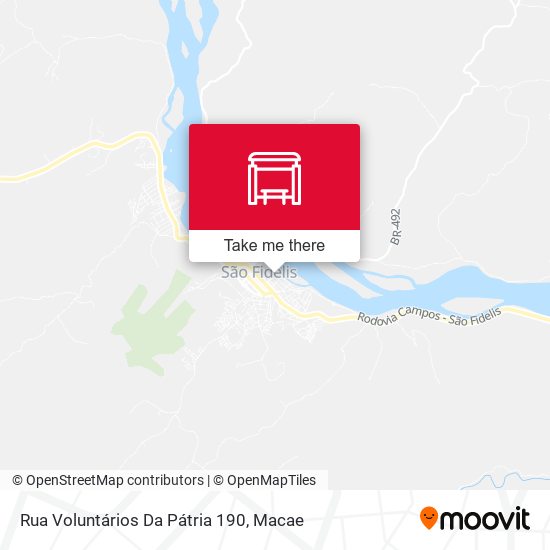 Rua Voluntários Da Pátria 190 map