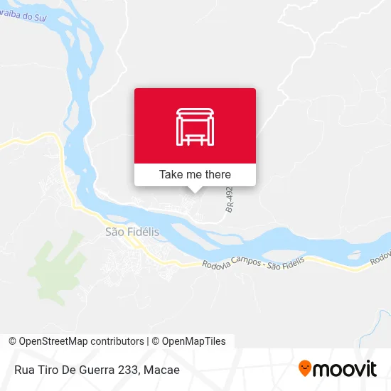 Rua Tiro De Guerra 233 map