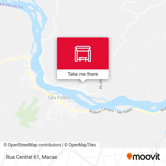 Rua Central 61 map