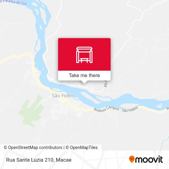 Rua Santa Luzia 210 map