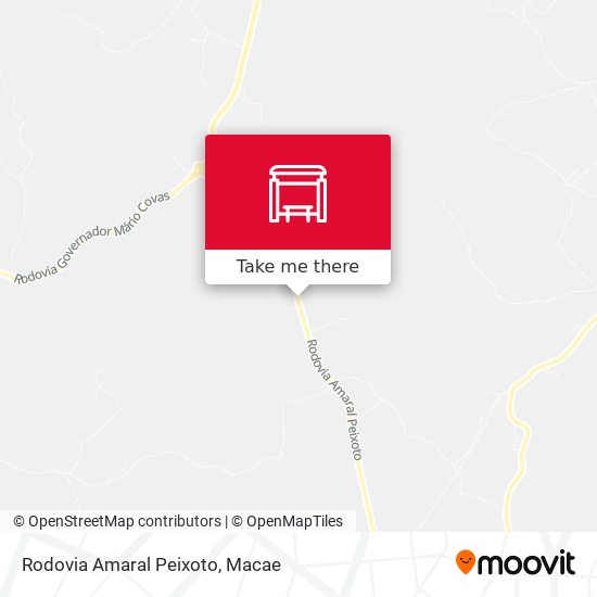 Rodovia Amaral Peixoto map