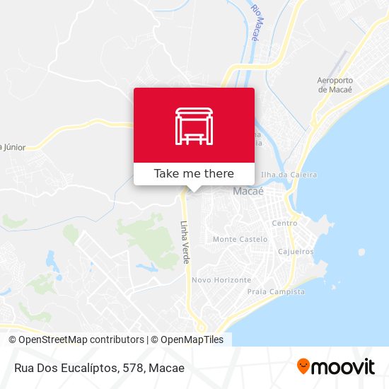 Rua Dos Eucalíptos, 578 map