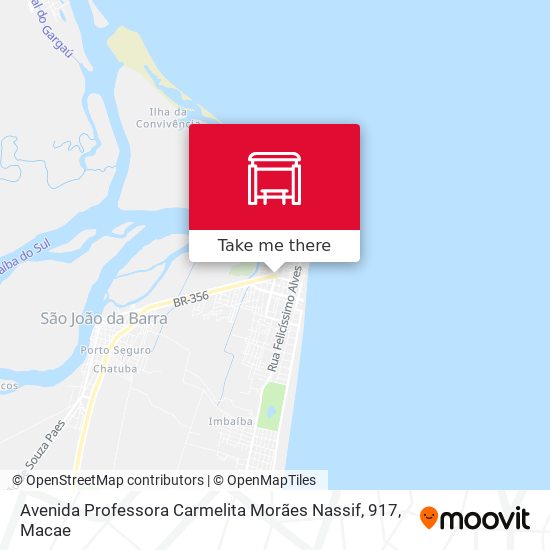 Avenida Professora Carmelita Morães Nassif, 917 map