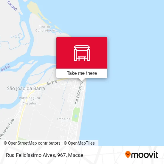 Rua Felicíssimo Alves, 967 map