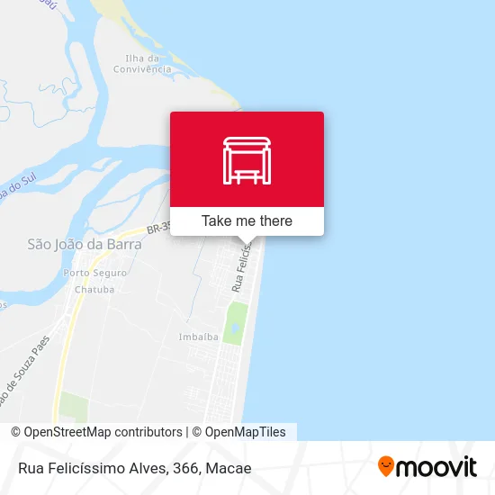 Rua Felicíssimo Alves, 366 map