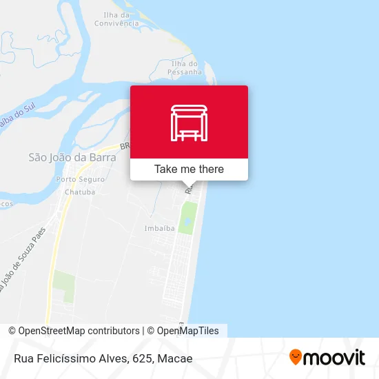 Rua Felicíssimo Alves, 625 map