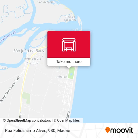 Rua Felicíssimo Alves, 980 map