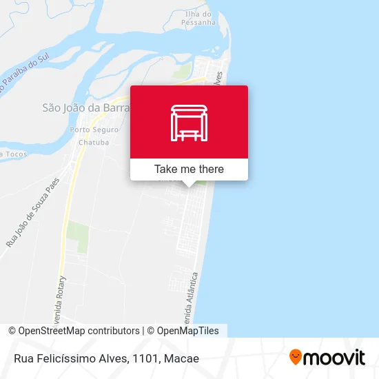 Rua Felicíssimo Alves, 1101 map