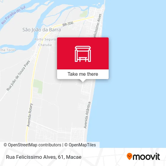 Rua Felicíssimo Alves, 61 map