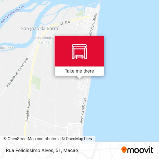 Rua Felicíssimo Alves, 61 map