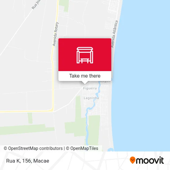 Rua K, 156 map
